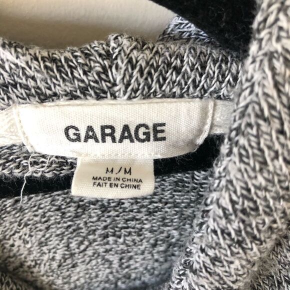 Garage Grey Heathered Cozy Sweater - Size: M - Picture 8 of 9